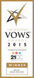 Vows awards winner 2015