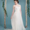 Embroidered tula dress top with sequins and pearls