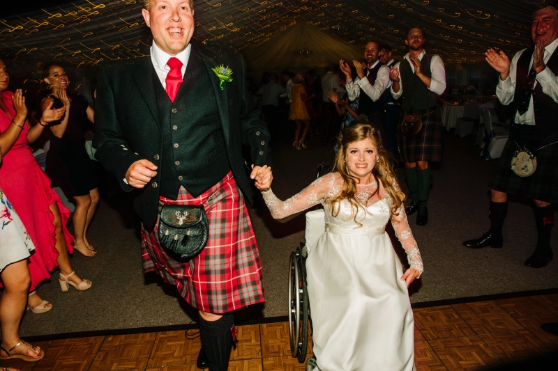wheelchair bride