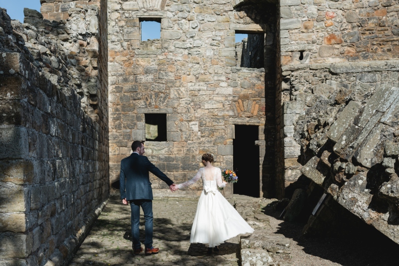 Scottish Castle wedding in Fife