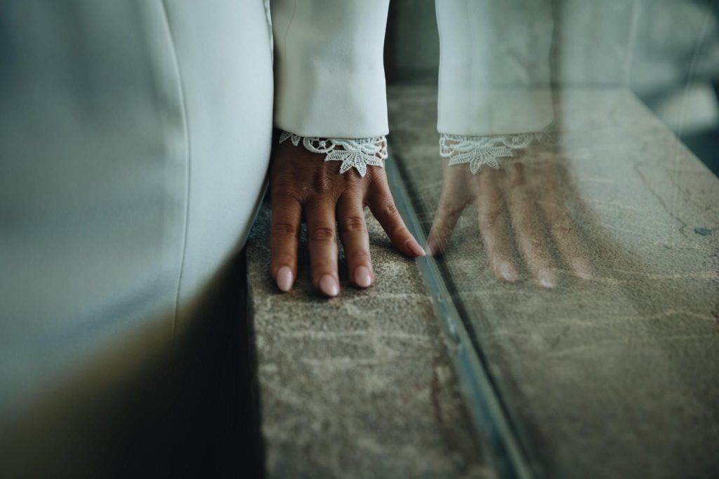 Wedding Dress, Sleeve Detail