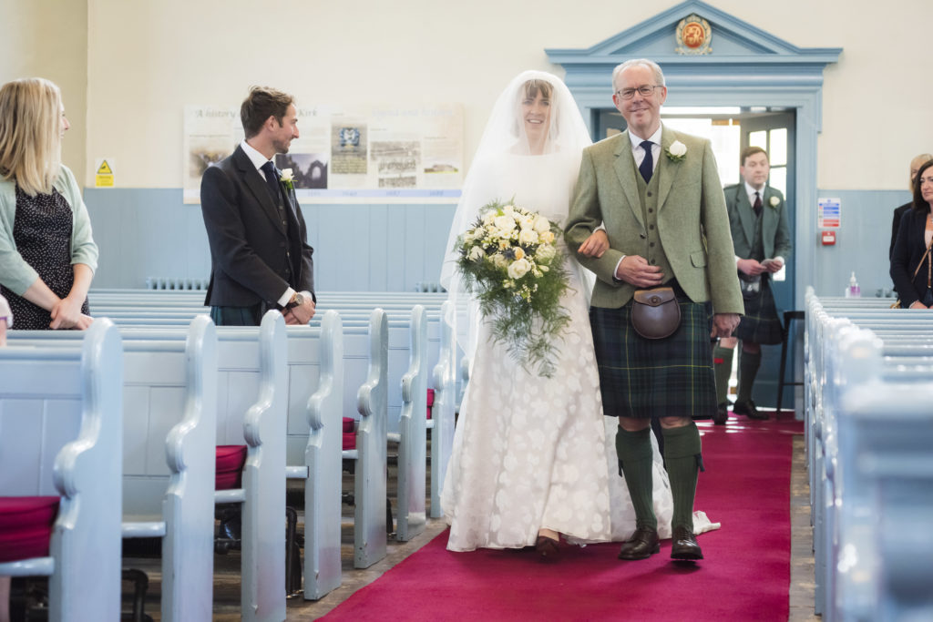 bride and father of the bride 