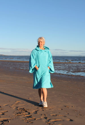 turquoise beach poncho