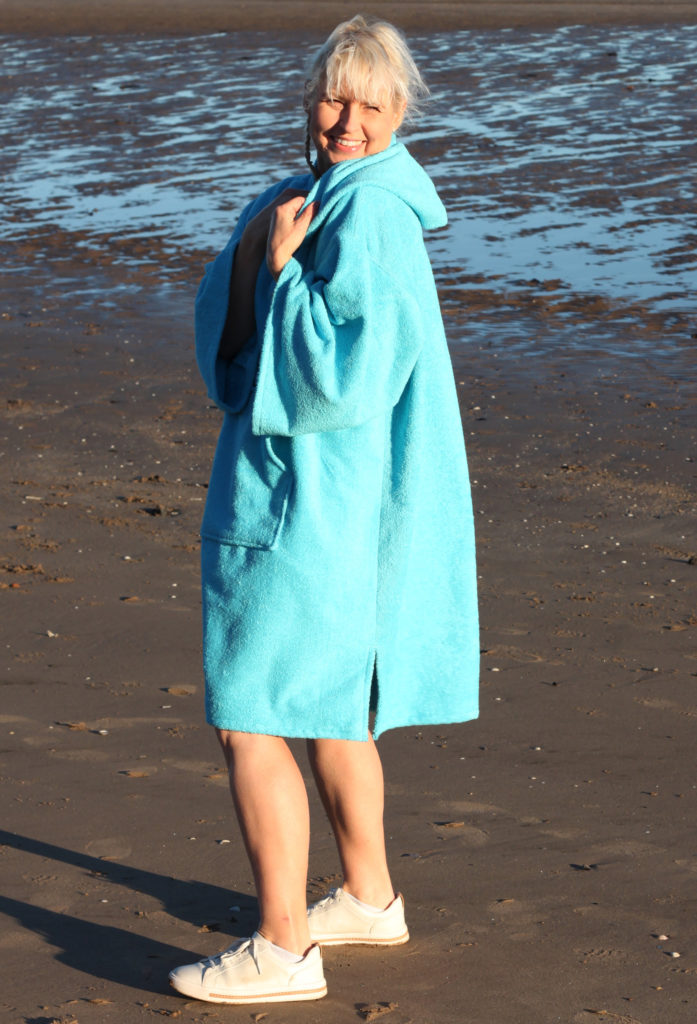 turquoise beach poncho