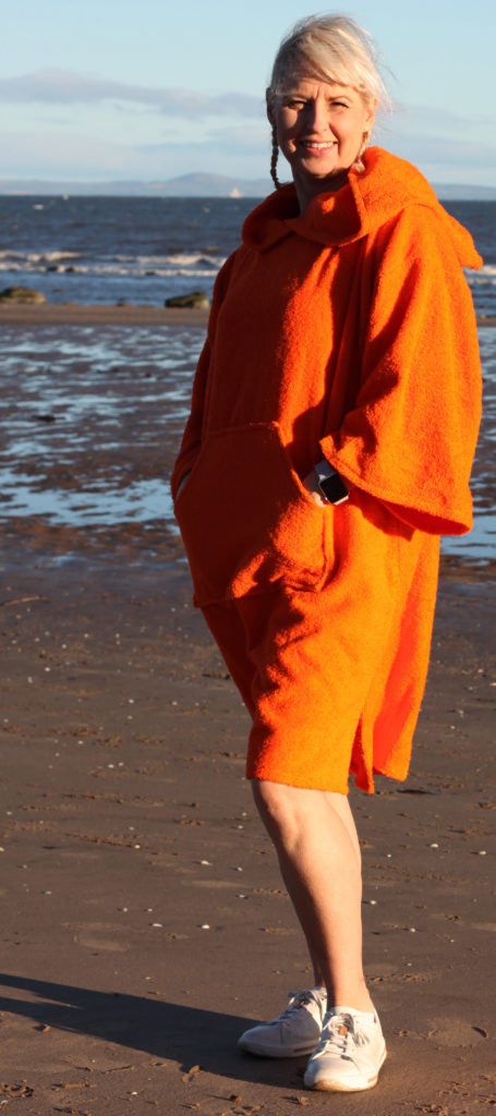 changing robe orange