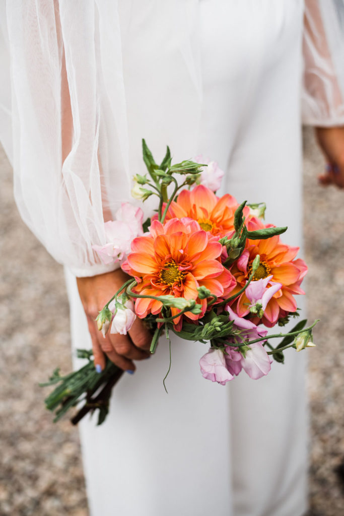 autumn bridal bouquet