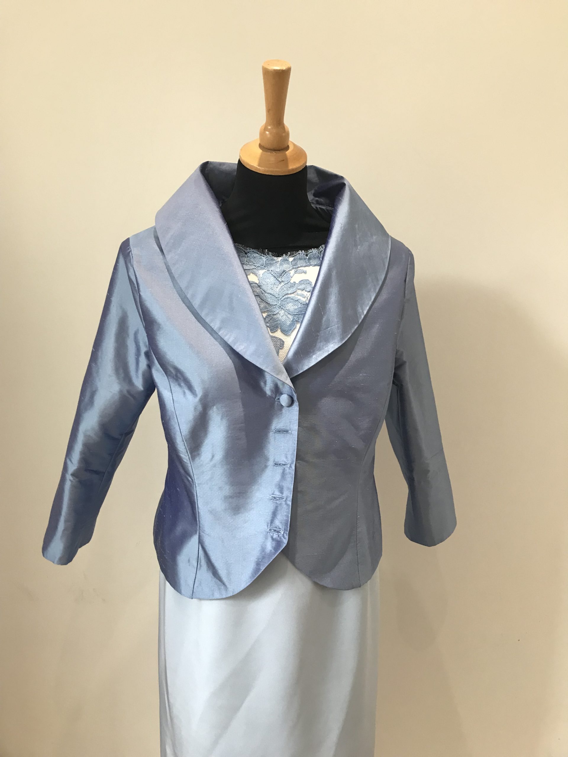 matching jacket and dress for mother of the bride