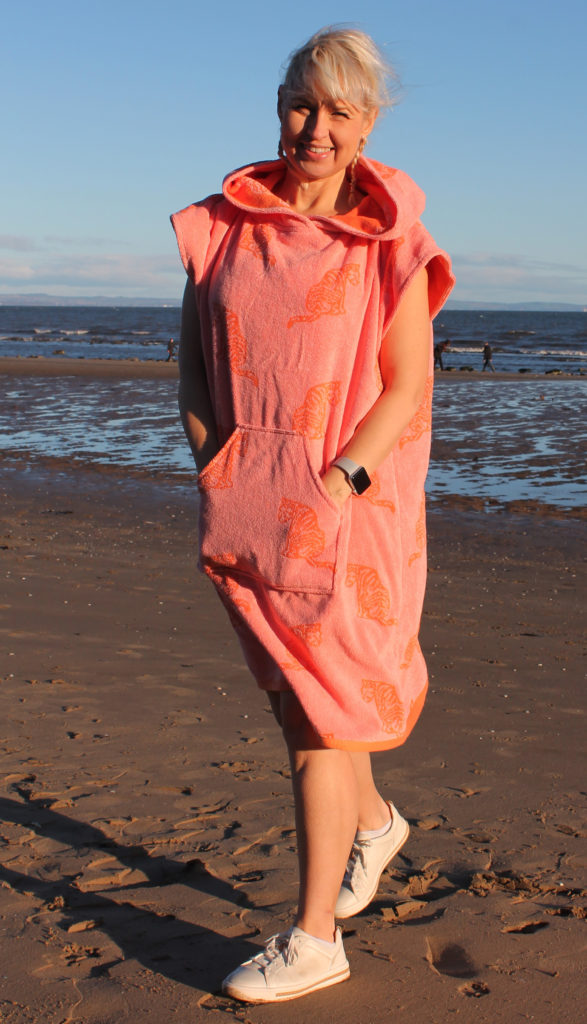 tiger beach poncho