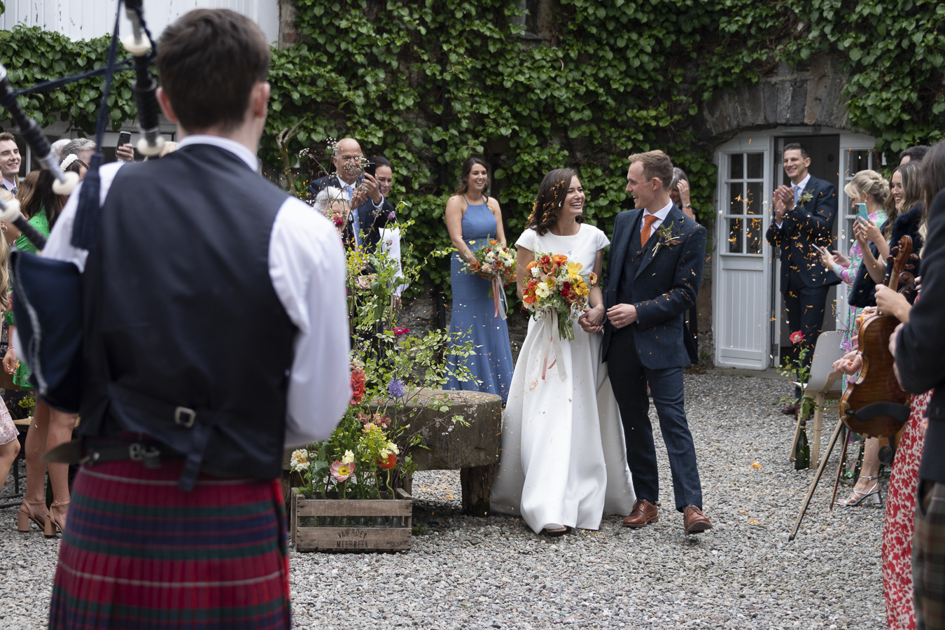 Dress for Scottish highland wedding