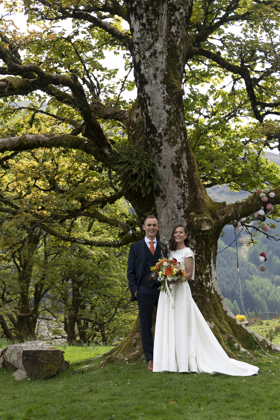 Bespoke Mikado wedding dress