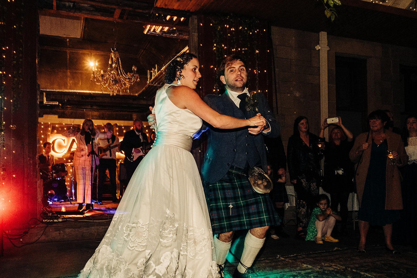 ceilidh dancing at cambo estate