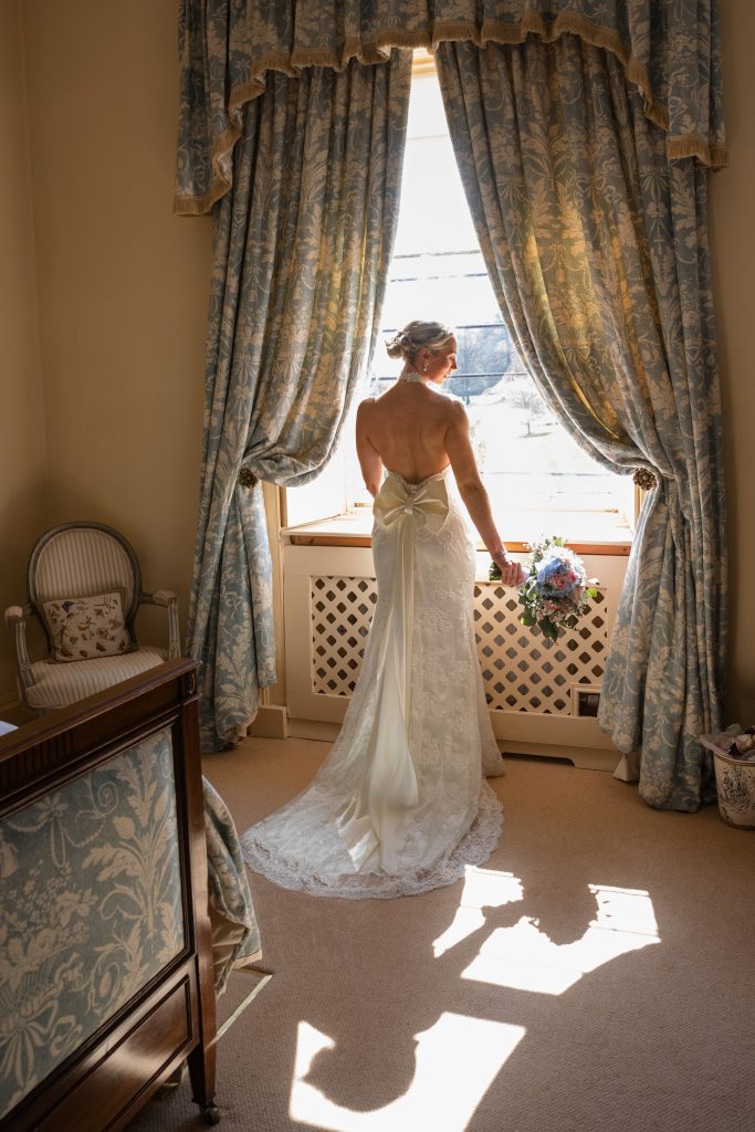 bride preparation Dundas Castle