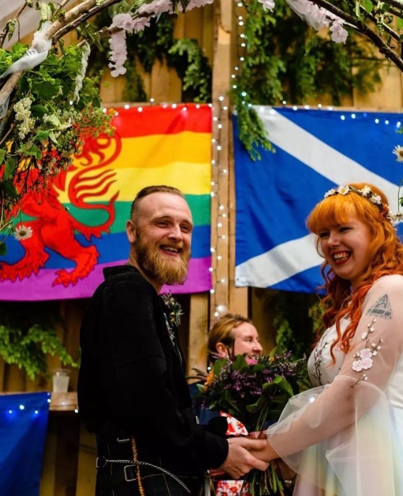 Scottish Highland wedding