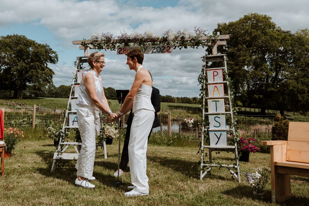 outdoors ceremony