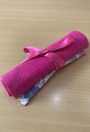 pink makeup roll