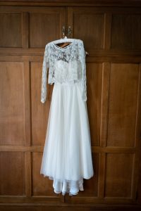 mums wedding dress remade