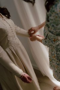 re-purposing wedding dress