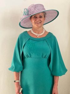 jade green mother of the bride dress